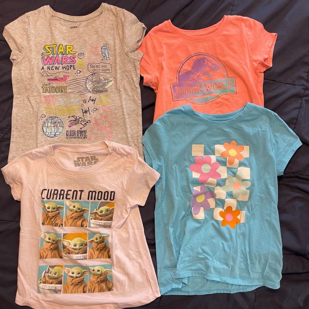 Graphic T-Shirts Set - Star Wars and Jurassic World